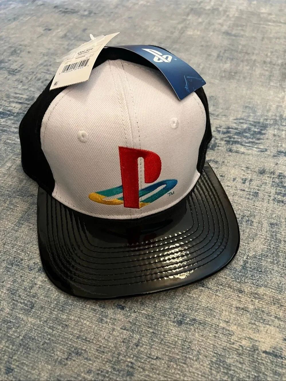 Bioworld Sony PlayStation Retro Logo Snapback Hat